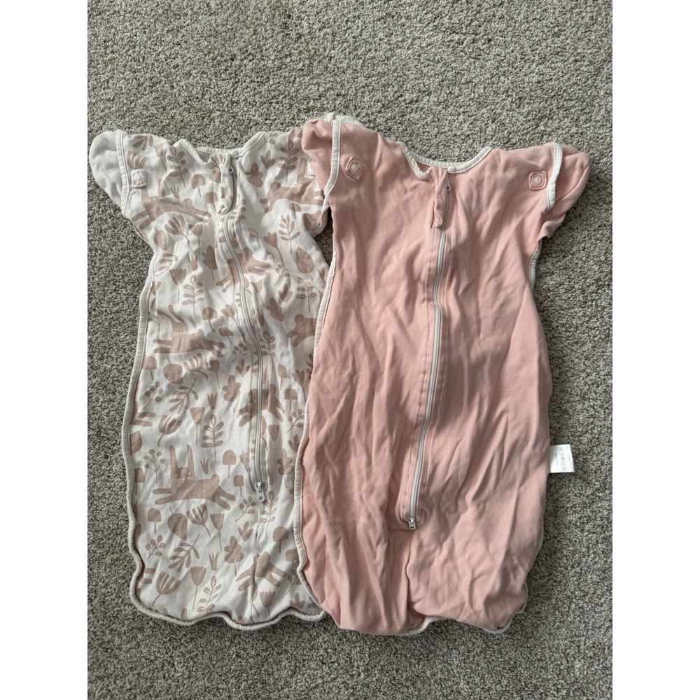 2 Swaddle Sleep Bag - Arms Up Swaddle 6-9 Month Baby Swaddles 2 Way Zipper